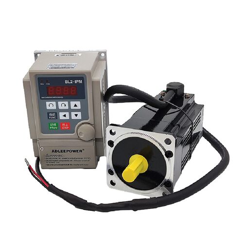 无刷电机大功率高速正反转调速电动机交流220V单相数显变速马达