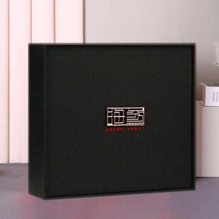 黑丝海参包装盒一斤装礼品盒500g海参木盒关东参辽参刺参盒子空盒