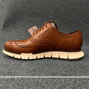 男鞋 歌涵 男款 ZG重制版 C39602 Cole 全皮布洛克雕花休闲鞋 Haan