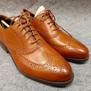 Cole Haan/歌涵 男鞋时尚潮流商务休闲雕花牛津鞋春秋季舒适超轻