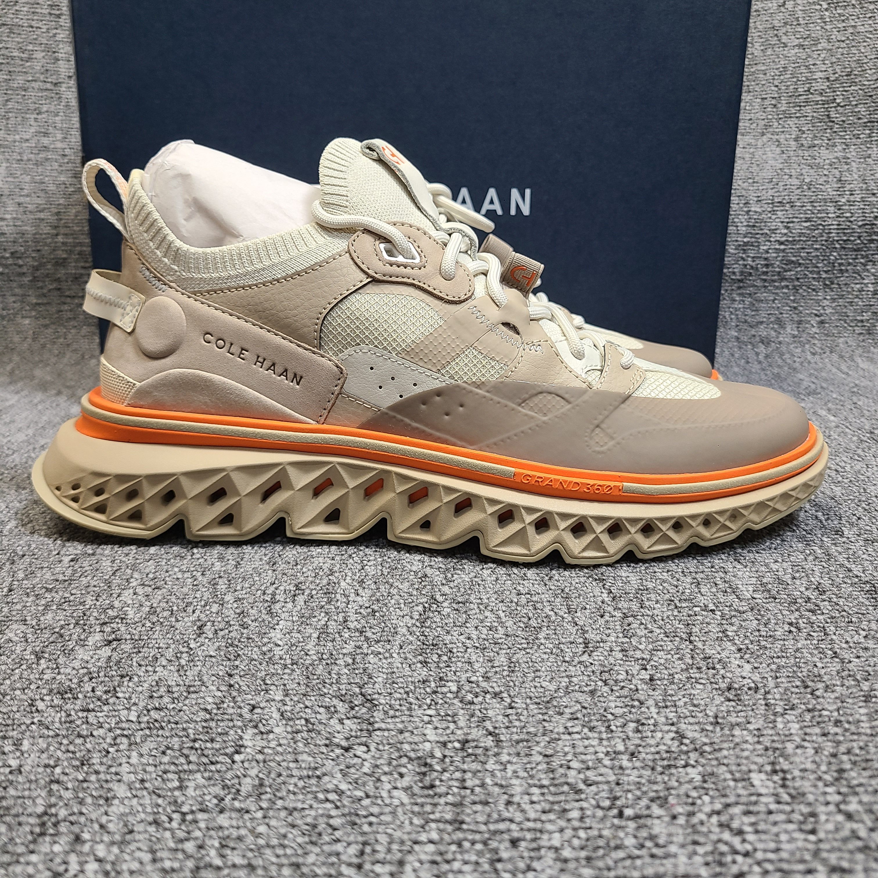 Cole Haan/歌涵 男鞋高帮钻石底运动鞋时尚百搭春秋超轻透气百搭