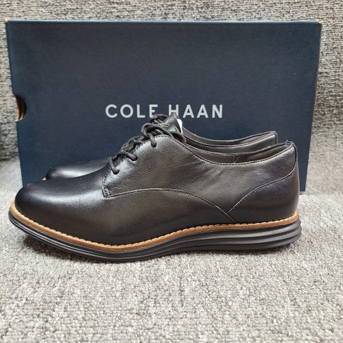 Cole Haan/歌涵女士时尚潮流百搭舒适黑色休闲皮鞋