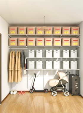 【3ROOMS】定制800库金属储物间模块化储藏间收纳置物架0醛八百库