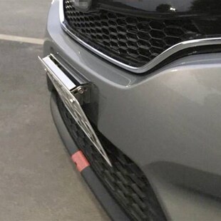 不锈钢车牌支架可调角R度低趴风改装 车牌架 汽车 JDM日本风格 推荐