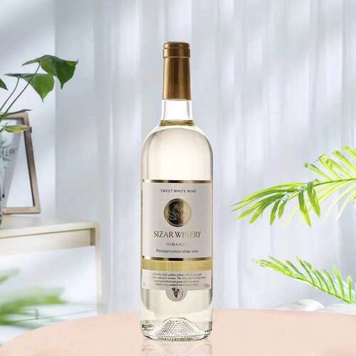 甜白葡萄酒女士伴手礼餐厅海鲜酒水冰酒厂家批发直播代发白葡萄酒