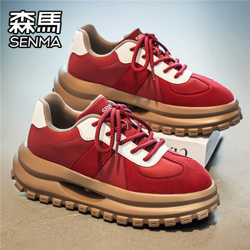 SENMA/森马官方旗舰男鞋运动板鞋