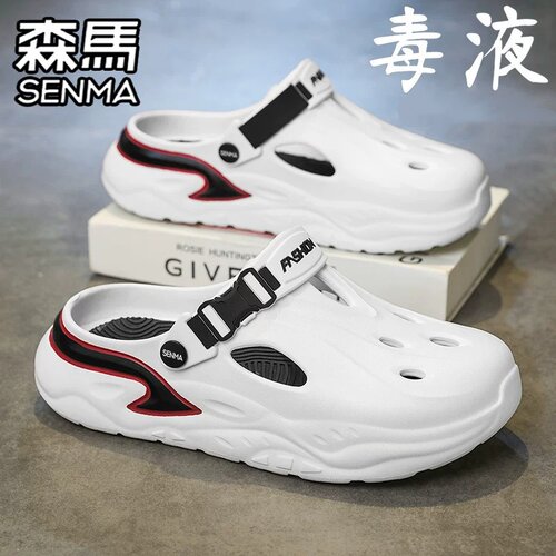 SENMA/森马官方旗舰男鞋洞洞鞋