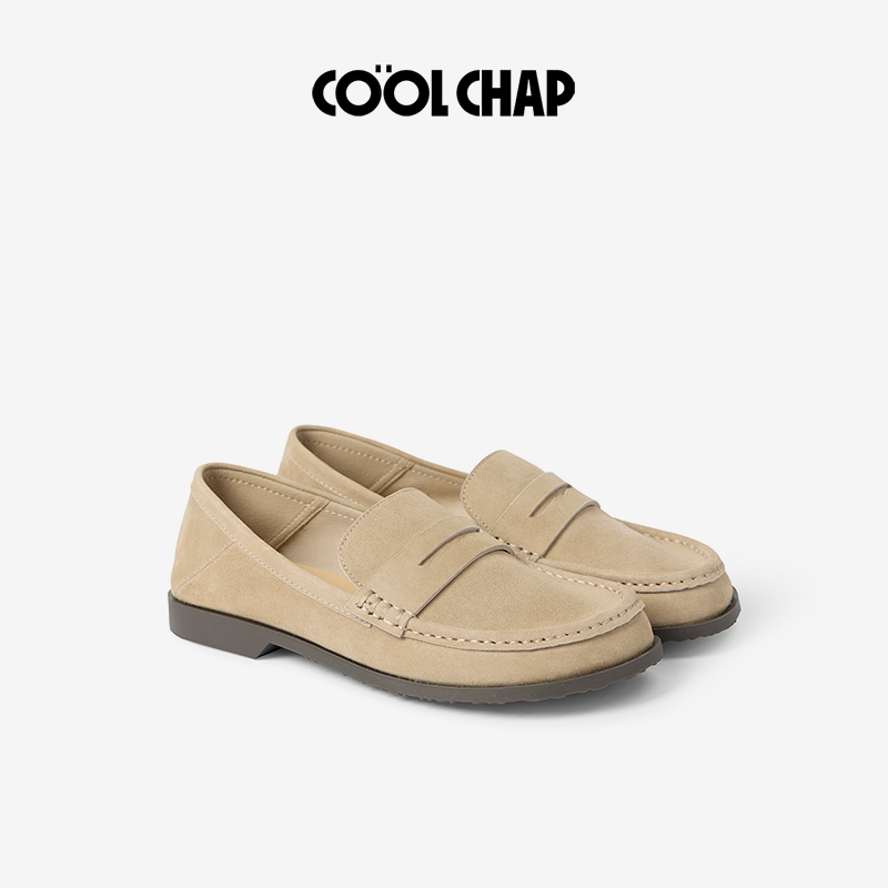COOLCHAP乐福鞋一脚蹬懒人鞋