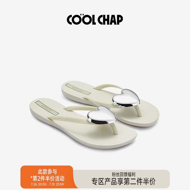 COOLCHAP春夏防滑沙滩人字拖