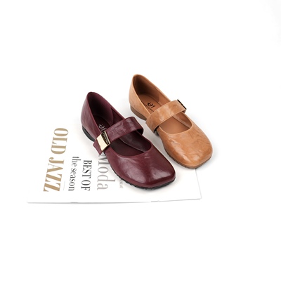 法式小香风气质真皮单鞋女配裙子晚晚风复古豆豆百搭小众玛丽珍鞋