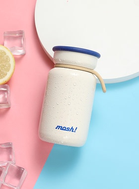 mosh口袋保温杯女生小容量咖啡杯随行杯不锈钢学生散步便携水杯子