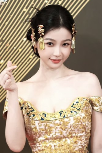 呼思乐原创设计/配饰/流苏/一对售千山寂金/虞书欣同款哦