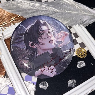 盗墓笔记2024刘丧生日吧唧拍立得镭射票十一仓 同人双闪吧唧