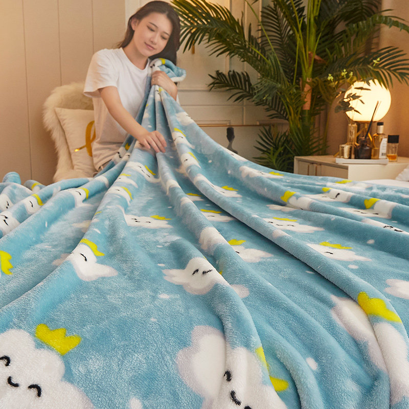 毛毯被子加厚冬季法兰绒毯宿舍学生珊瑚绒床单人办公室午睡小毯子,床上用品,休闲毯/毛毯/绒毯,淘宝优惠券,粉丝福利购,淘宝优惠卷