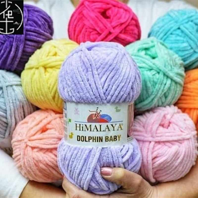 网红Himalaya Dolphin Baby Knitting Crochet Yarn 100g Super S