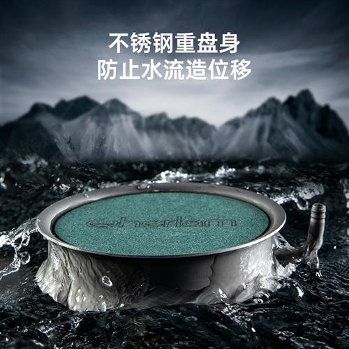 现货速发彻朗纳米气盘鱼缸雾化气泡石氧气盘龙鱼缸超静音增氧泵配