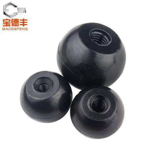 现货速发圆形球头螺母圆型球胶木机床拉手把手电木旋钮手轮M6M8M1