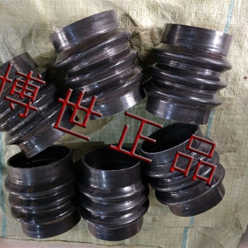 现货速发大口径工业吸尘管蓝色橡胶伸缩管波纹软管除尘通风管排水