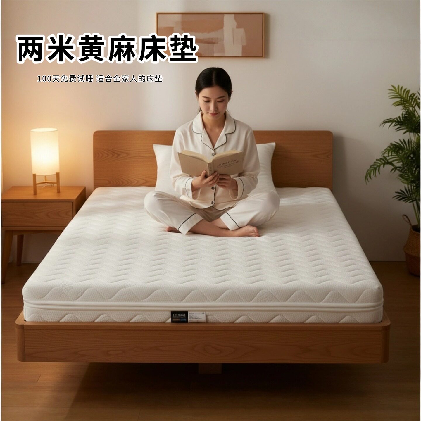 菲欧宫黄麻床垫0胶水无甲醛护脊