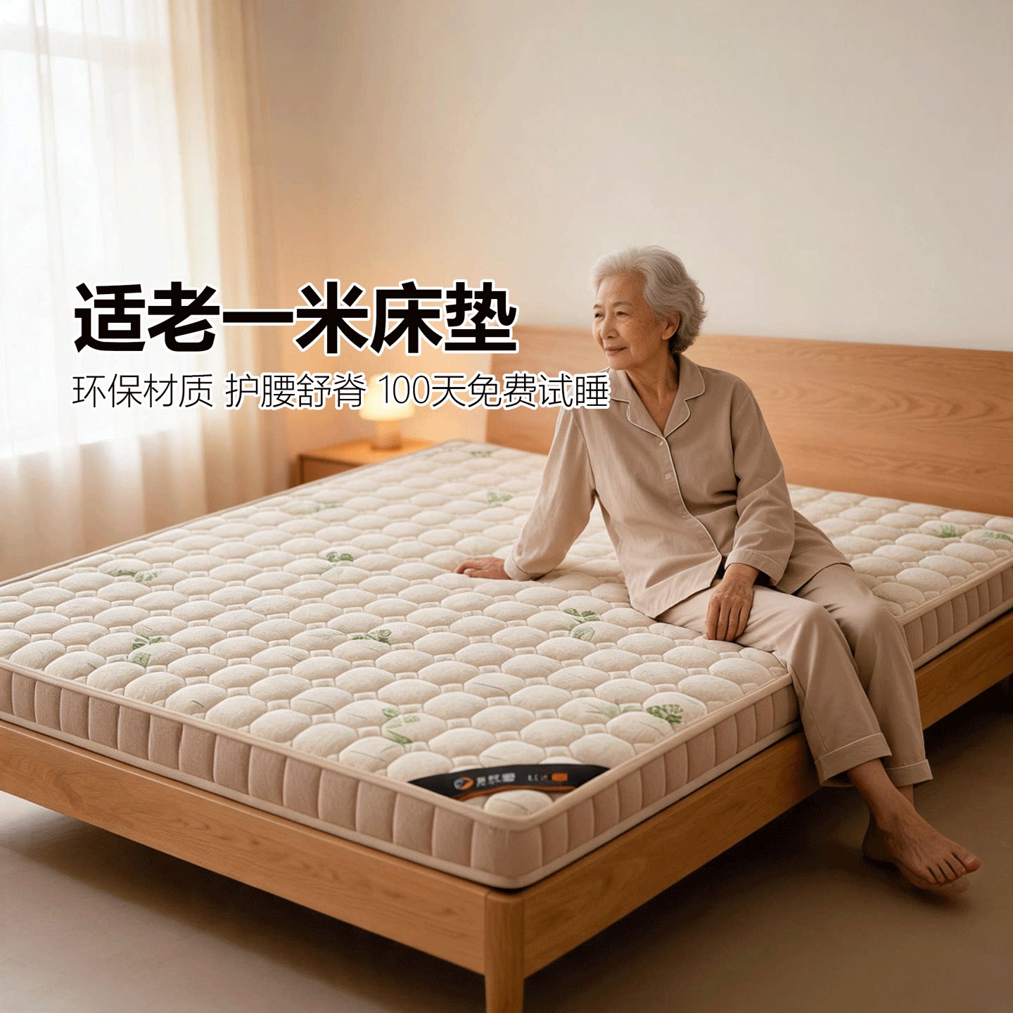 菲欧宫一米床垫适老椰棕黄麻儿童护脊护腰榻榻米定制定做折叠0胶图片