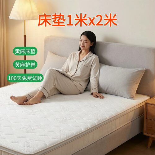 菲欧宫黄麻冰丝护脊护腰床垫
