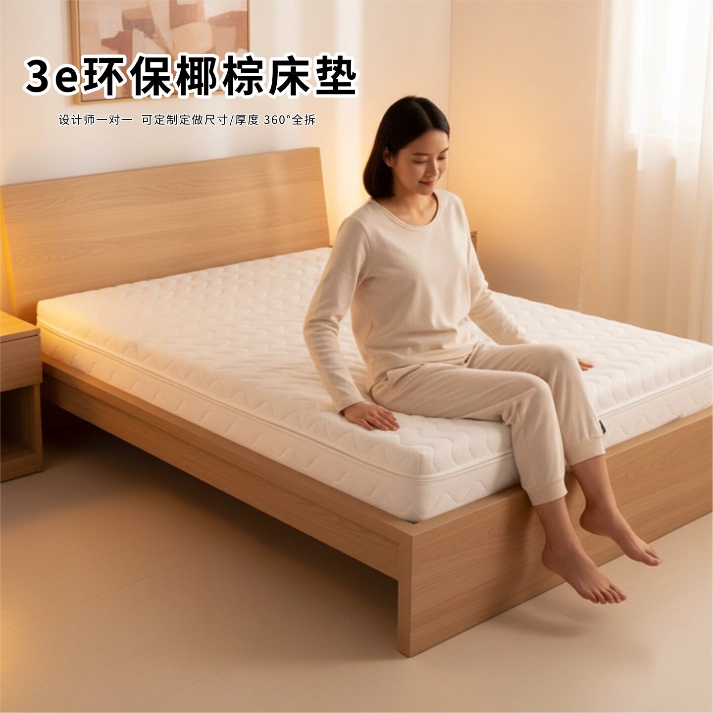 菲欧宫黄麻全拆式S黄麻护腰0胶水