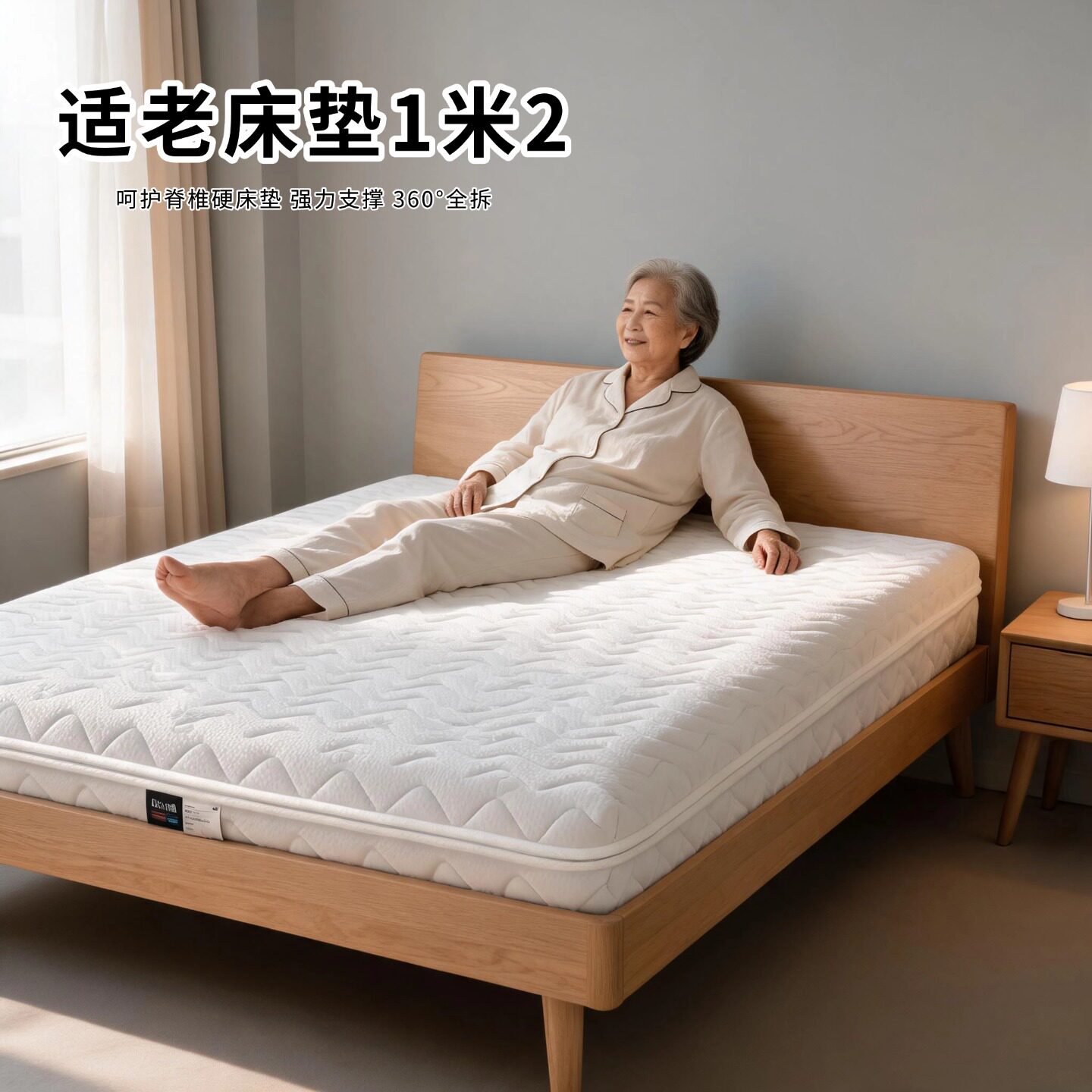 菲欧宫黄麻全拆式S黄麻护腰0胶水