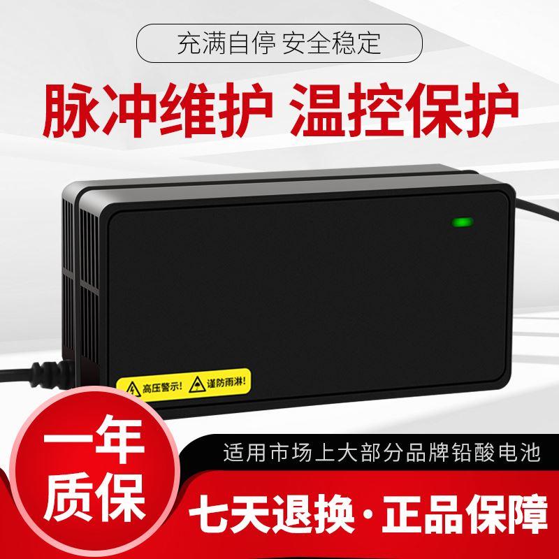 电动车电瓶充电器48V12AH20AH60V72V台铃爱玛雅迪电车三轮车通用