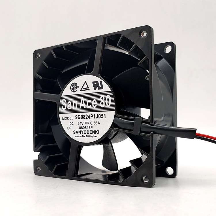 San Ace 80 9G0824P1J051 24V 0.56A 8038 8CM铝框耐高温散热风扇