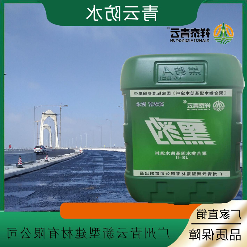 黑豹JS聚合物水泥防水涂料防漏屋顶厨厕卫生间内外墙补漏防潮工程
