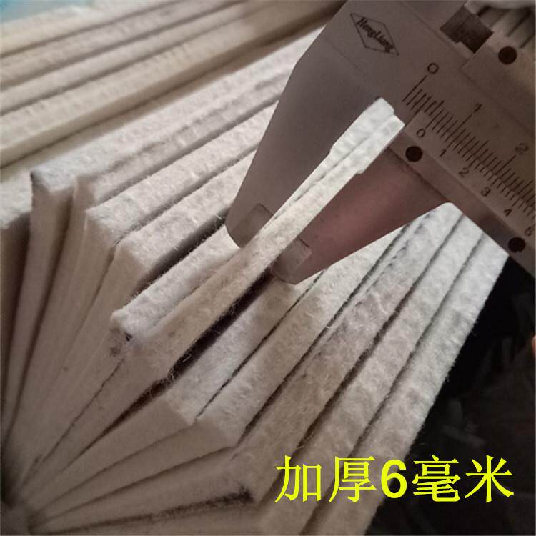 生产书画装裱机专用毛毡1.6米6毫米加厚高密度羊毛毡
