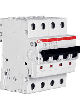 ABB微型断路器 S204 C1 空气开关 10113681 现货
