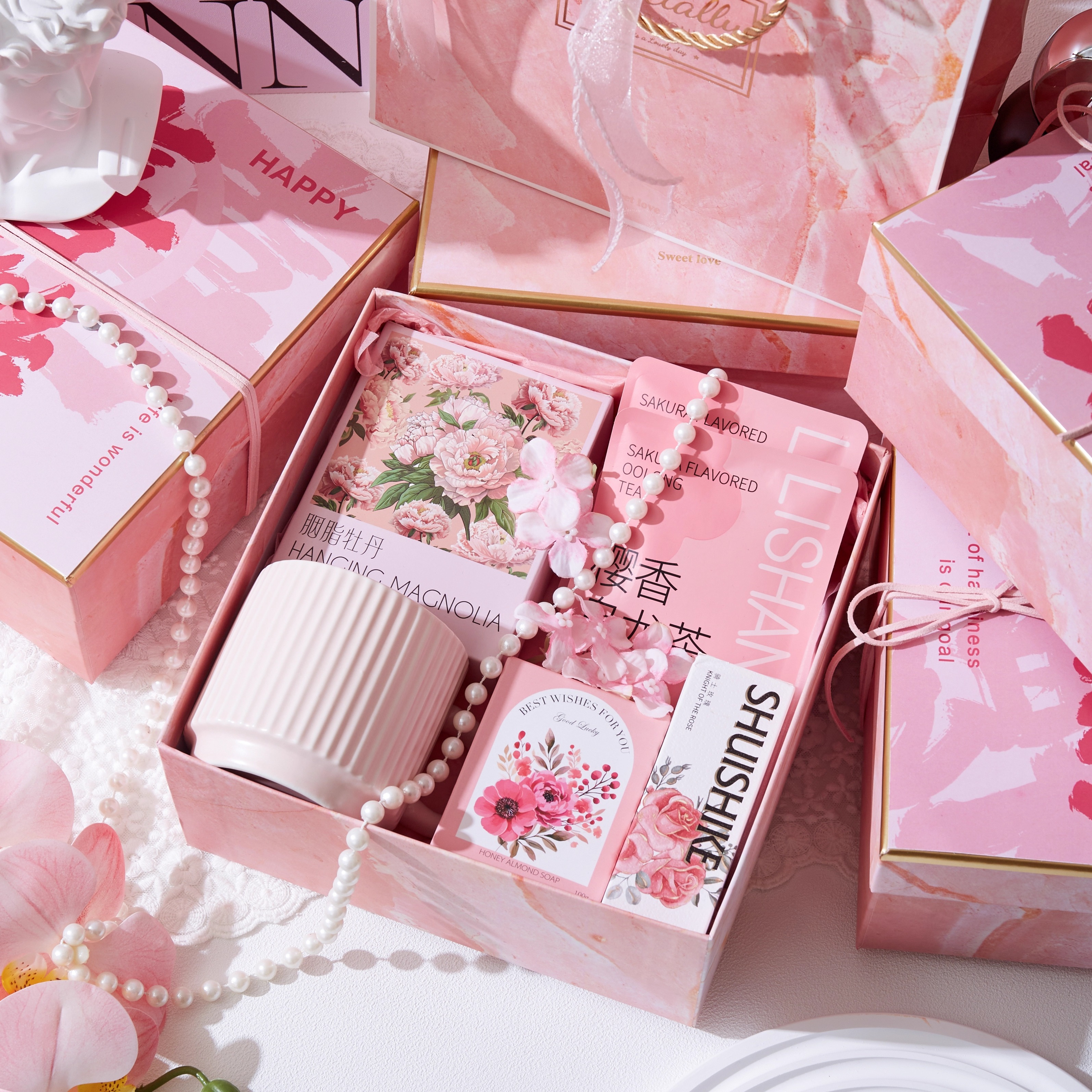 伴手礼女实用小礼品公司送员工客户伴娘美容院美业开业生日礼物