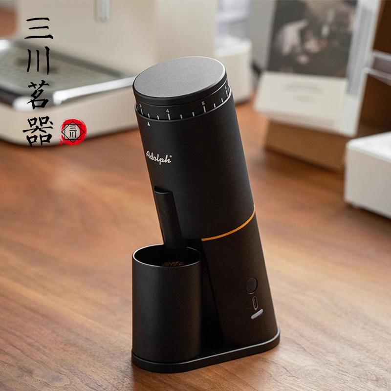 意式电动磨豆机家用小型续航