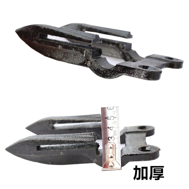 沃得锐龙久保田收割机配件沃德割刀护刀器原厂护刃器带刀片加厚