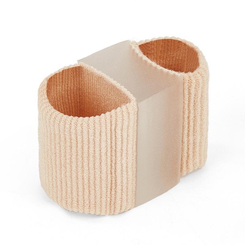 现货供应大脚骨拇指外翻分趾器双趾纤维脚趾矫正套趾矫形器分离器