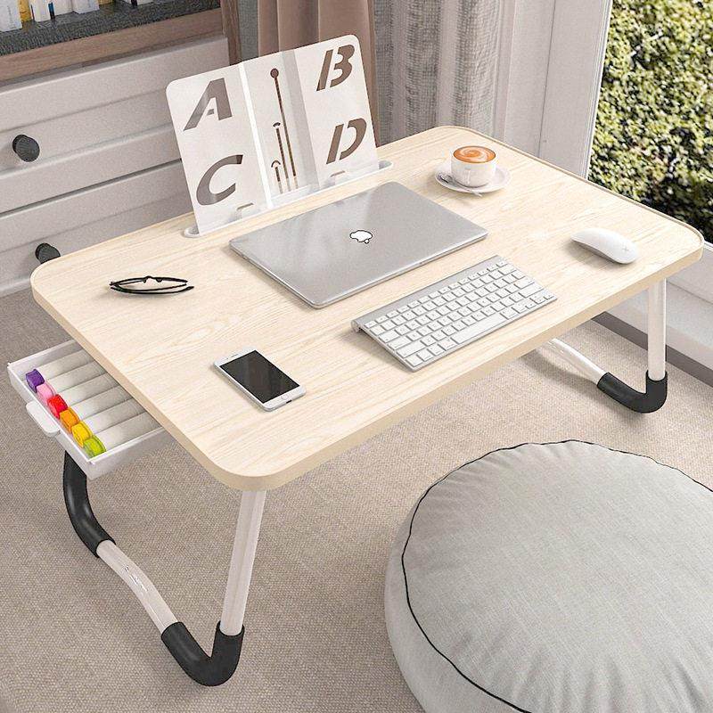 床上书桌宿舍卧室折叠桌懒人学生学习写字家用笔记本电脑桌小桌子,住宅家具,床边桌,淘宝优惠券,粉丝福利购,淘宝优惠卷