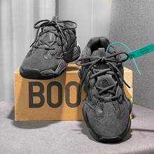 官方正品椰子500莆田休闲男鞋老爹鞋女秋冬OG YEEZY厚底运动鞋潮