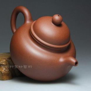 宜兴紫砂壶家用茶壶名家吴海良100目原矿贵妃泥纯全手工220CC掇球