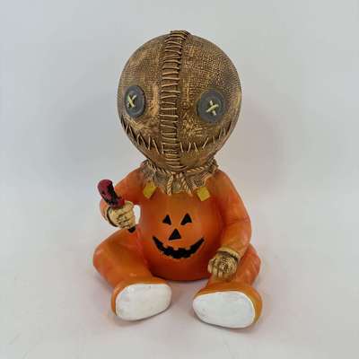新款TrickorTreat别惹小孩万圣节南瓜人玩偶Sam山姆公仔