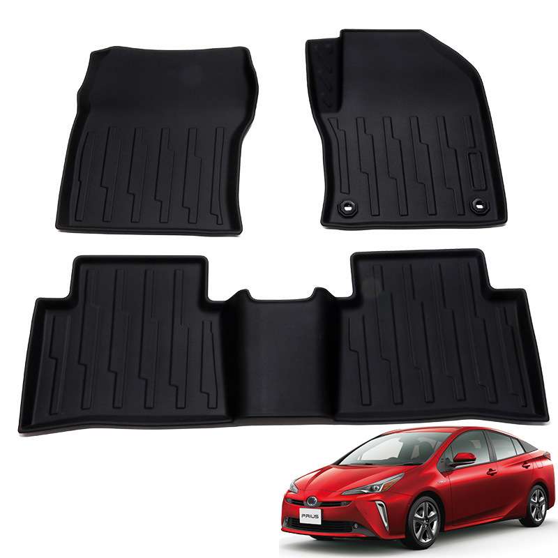 适用于PRIUS50後期专用尾箱垫地胶防水TPV橡胶后备箱垫后仓