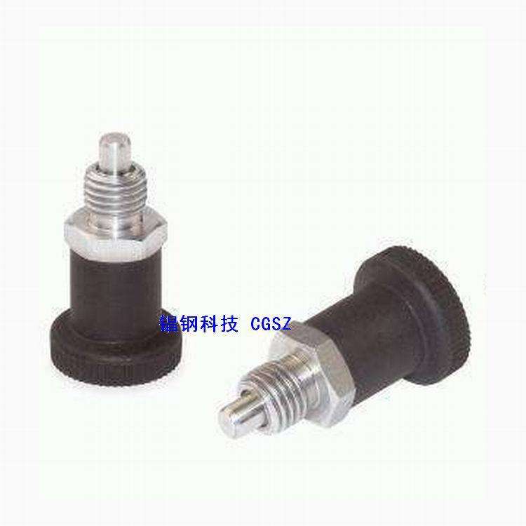 分度销 旋钮柱塞Indexing Plungers - Fine Thread, Return