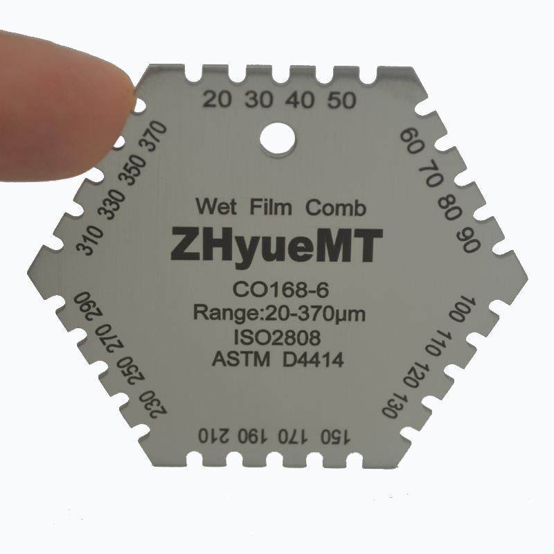 速发不锈钢六角湿膜梳 油漆湿膜测厚仪 梳规 湿膜片 高精度湿膜卡,农机/农具/农膜,智慧农业系统,淘宝优惠券,粉丝福利购,淘宝优惠卷