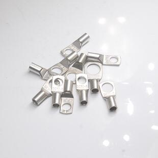 窥口铜鼻子SC35-5/6/8/10/12窥口鼻短铜线耳加厚铜接线鼻子铜压鼻