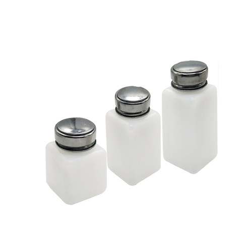 极速按压式酒精瓶塑料洗板水溶剂瓶100 200 I250 500ml 工业用酒