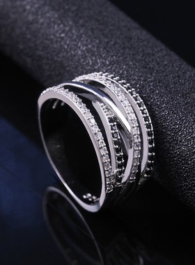 极速Huitan New Twist Ethnic xStyle Women Finger Rings With B