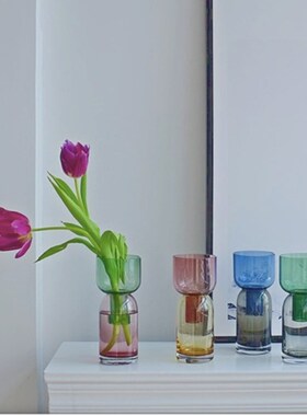 极速Two Ways Flower Vase Home Decor Living Room DecWoration