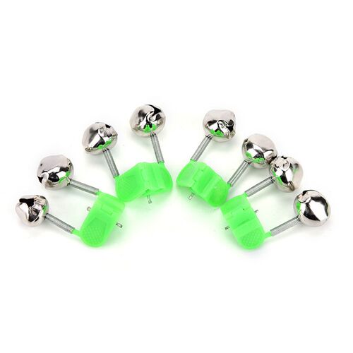 极速10Pcs/eSet Twin Spiral Bells Fishing Bite Alarms Outdoor
