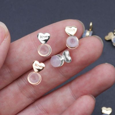 极速10Pcs Heart Love Magic EarAring Lifters Earring Lifts Ba