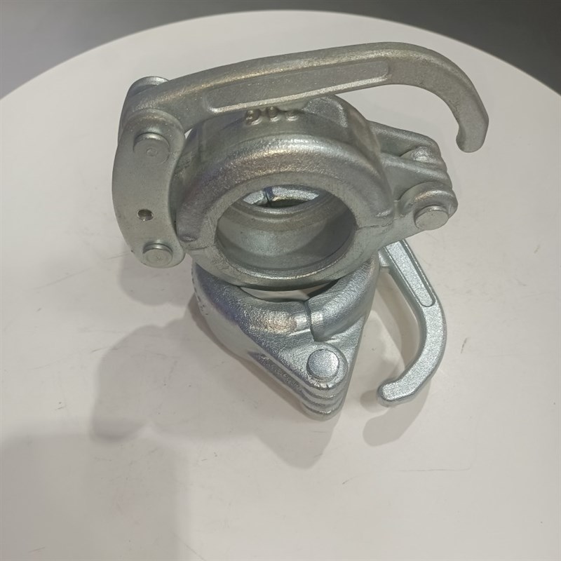 极速快速压把式管卡2寸抱箍锻造镀锌卡箍3寸盾构机管X卡抱箍湿喷